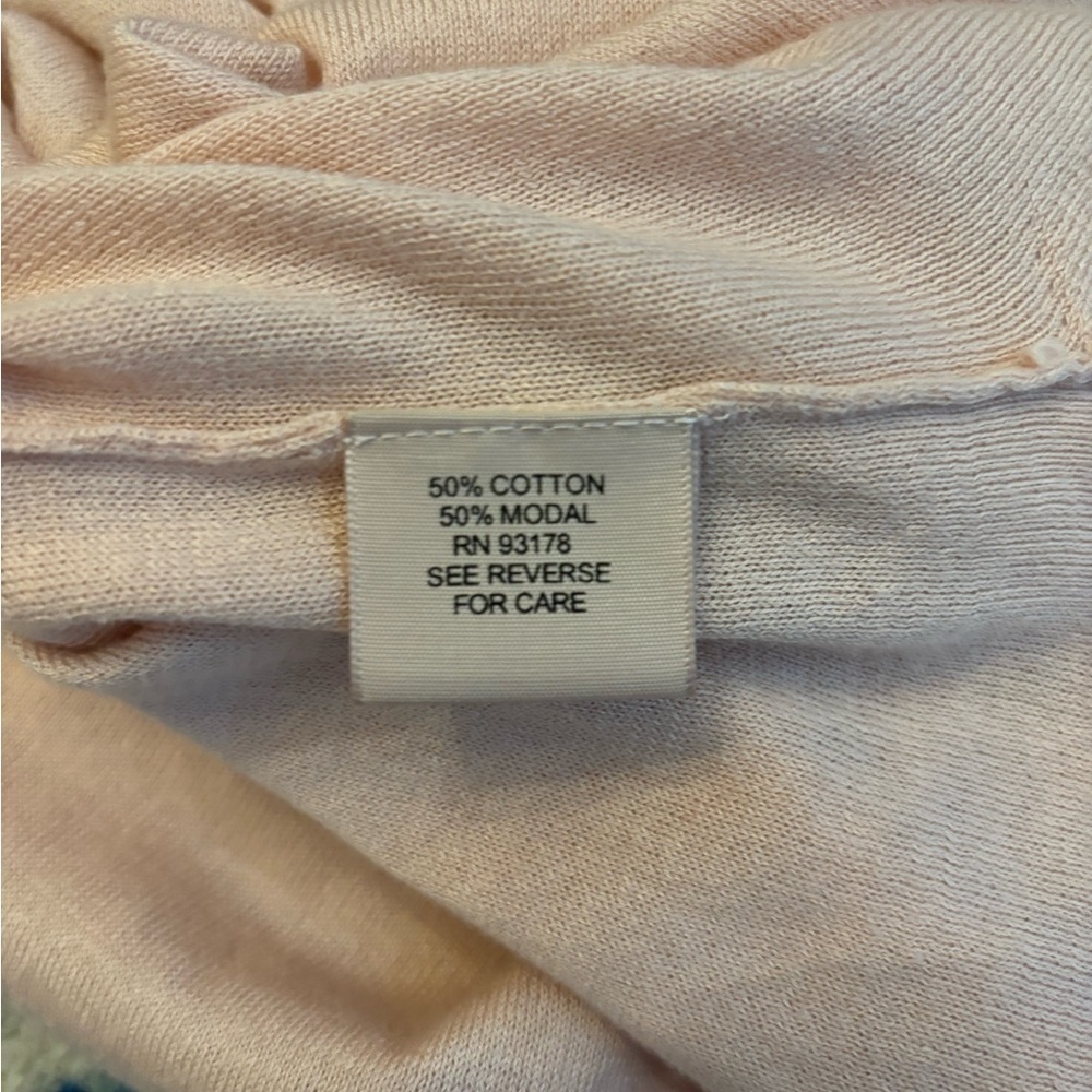 Philosophy Light Pink Short Sleeve Top - Picture 4 of 4